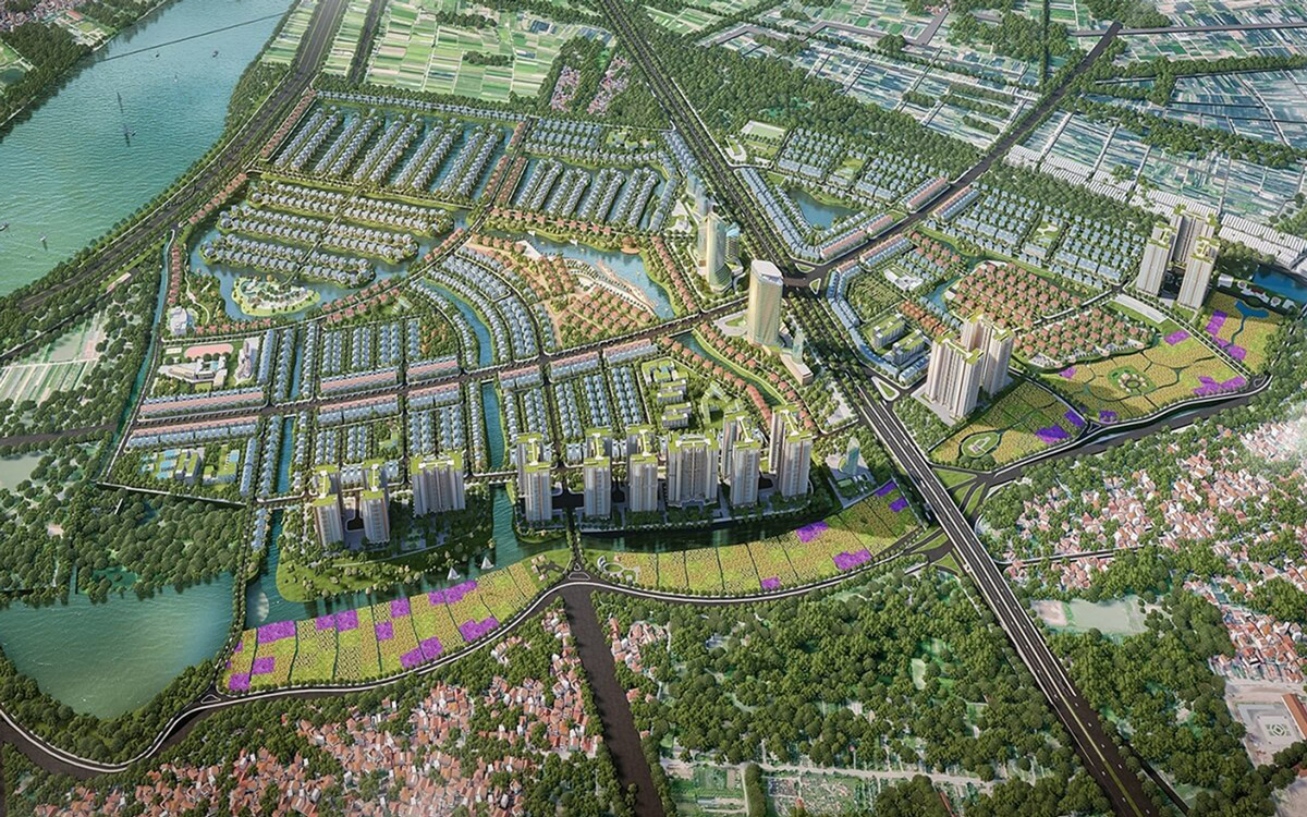 phối cảnh Alluvia City