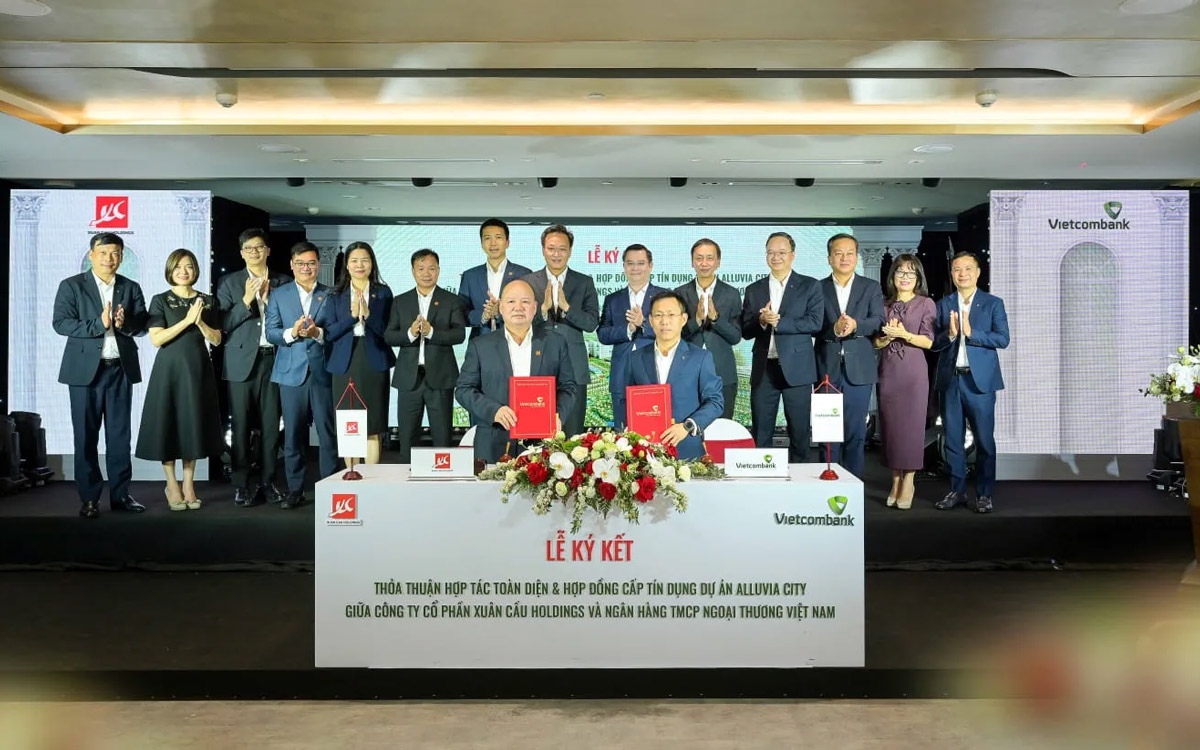 Ký kết hợp tác Alluvia City và Vietcombank