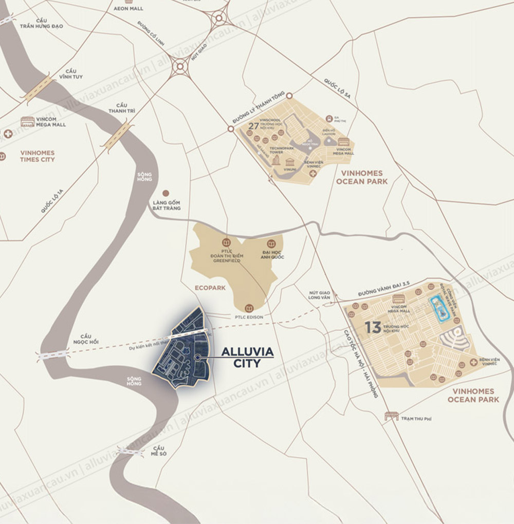 Vi tri Alluvia City trang chu
