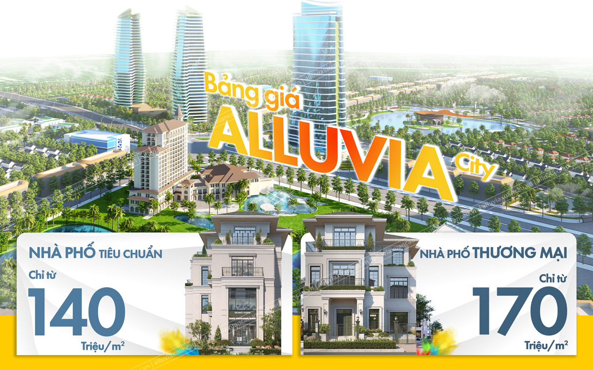Bảng giá bán Alluvia City