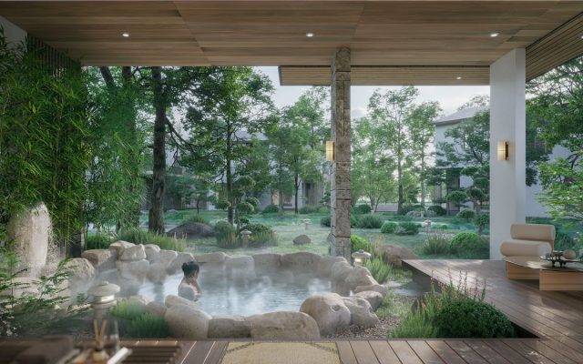 Khoang nong Onsen Alluvia City