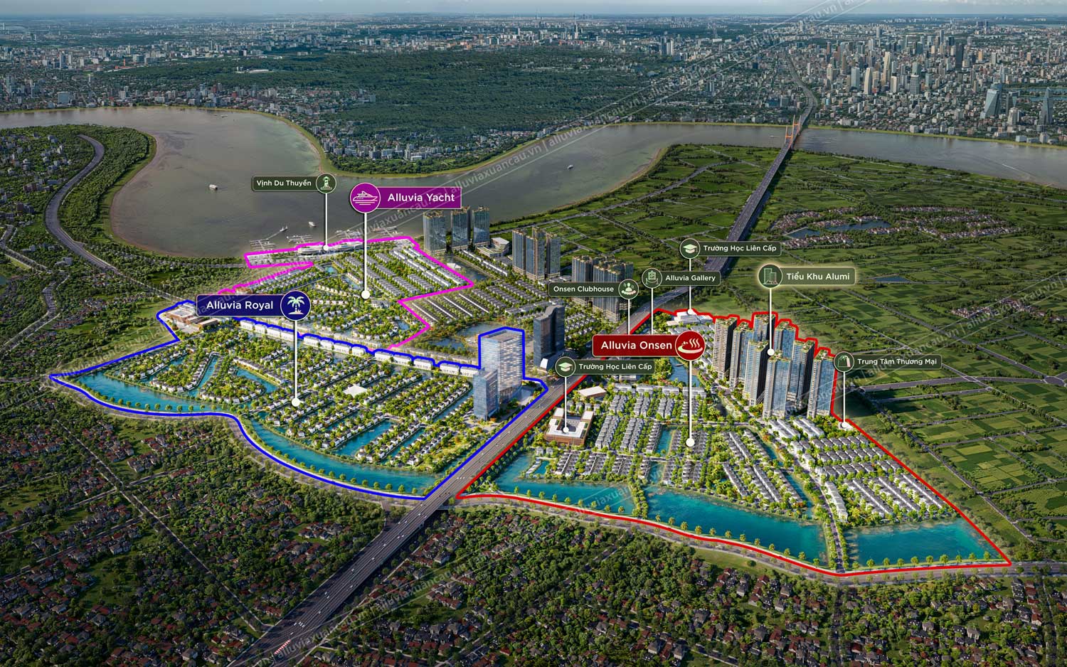 Ban do tieu khu Alumi