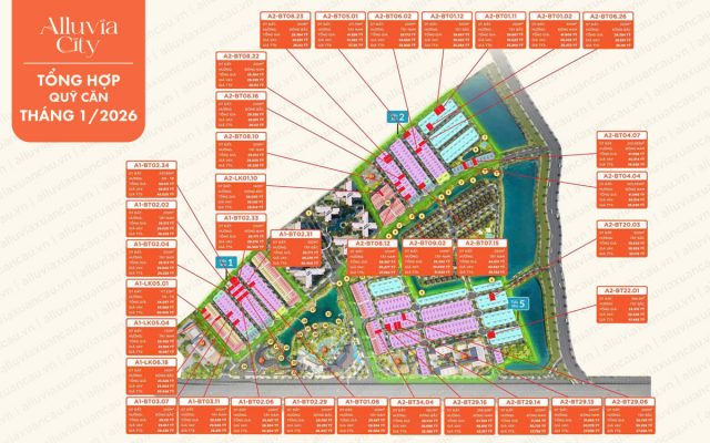 Quy can Alluvia City T1 2026